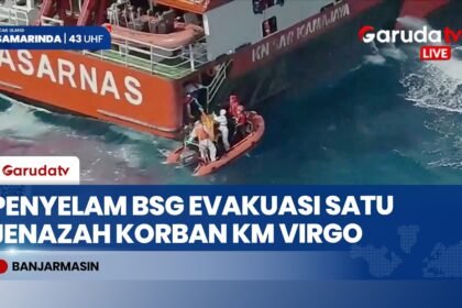 Terselip di Badan Kapal, Penyelam Basarnas Temukan Jenazah Korban KM Virgo Transport 8
