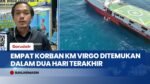 Pencarian KM Virgo Dihentikan Sementara, Tiga Korban Ditemukan Hari Ini
