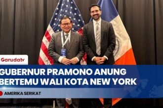 Temui Wali Kota New York, Pramono Anung Jajaki Kerja Sama Transportasi Hingga Jakarta Bond