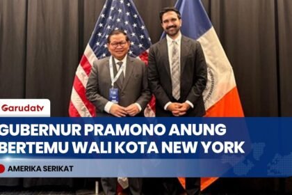 Temui Wali Kota New York, Pramono Anung Jajaki Kerja Sama Transportasi Hingga Jakarta Bond