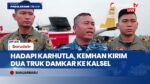 Instruksi Presiden Prabowo: Pesawat Hercules Angkut Truk Damkar dan Ratusan APD ke Kalsel