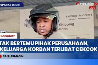 Minta Kejelasan Musibah KMP Virgo, Keluarga Korban Mendatangi Kantor PT Virgo Karya Shipping