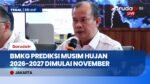 BMKG Prediksi Musim Hujan 2026–2027 di Indonesia Dimulai Bertahap Sejak November Mendatang