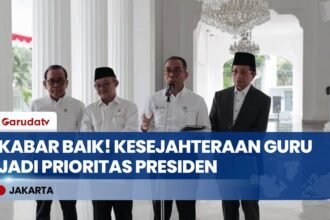 Presiden Prabowo Komitmen Tingkatkan Kesejahteraan Guru ASN, PPPK, dan Honorer