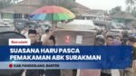Live Report Pandeglang: Isak Tangis Warnai Pemakaman Surakman, ABK KM Arupadhatu 1