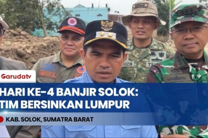 Hari Keempat Pascabanjir Bandang Solok, Pemkab Fokus Tangani Pengungsi & Cari 1 Korban Hilang