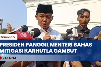 Presiden Prabowo Gelar Ratas Mitigasi Karhutla, Panggil Menhut & Kepala BRIN ke Istana