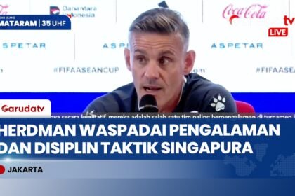 Jelang Laga Perdana FIFA ASEAN Cup 2026, Timnas Indonesia Matangkan Latihan Hadapi Singapura