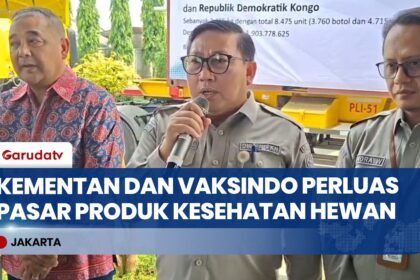 Tembus Pasar Afrika, Kementan dan Vaksindo Ekspor Vaksin Unggas senilai Rp1,9 Miliar