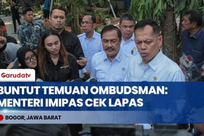 Usai Temuan Ombudsman, Menteri Imipas Agus Andrianto Inspect Langsung Lapas Cibinong