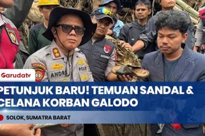Penemuan Celana & Sandal Jadi Petunjuk Pencarian Agusral Korban Galodo di Solok
