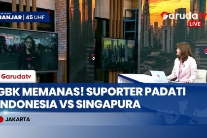 Suasana GBK Memanas! Suporter Mulai Padati Stadion Jelang Laga Indonesia vs Singapura