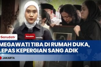 Kondisi Rumah Duka Guruh Soekarnoputra di Jakarta Selatan Jelang Pemakaman