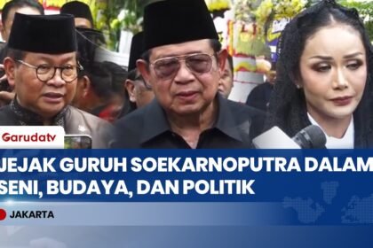 SBY Kenang Momen Bersama Guruh Soekarnoputra Bicara Kebudayaan di Istana Negara