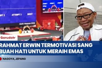 Rahmat Erwin Abdullah Sabet Emas dan Pecahkan Rekor Dunia di Asian Games Nagoya 2026
