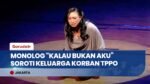 Lewat Teater Monolog "Kalau Bukan Aku", Rahayu Saraswati Suarakan Korban TPPO