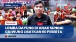 Festival KORMI Jakpus Gelar Lomba Dayung di Anak Sungai Ciliwung Pasar Baru