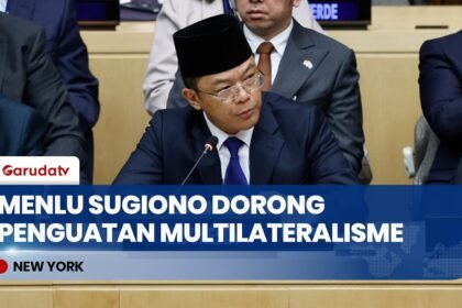 Menlu Sugiono Tegaskan Ketahanan Nasional Sebagai Fondasi Ketahanan Global di Sidang Umum PBB