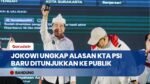 Jokowi Ungkap Alasan Baru Pamer KTA PSI Usai Diterbitkan Sejak Oktober 2025