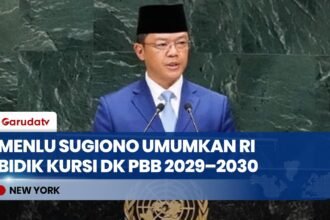 Bawa Seruan Prabowo di PBB, Menlu Sugiono Umumkan RI Maju Calon Anggota Tidak Tetap DK PBB 2029-2030