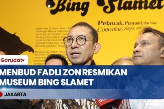 Menbud Fadli Zon Resmikan Museum Bing Slamet, Bentuk Penghormatan Seniman Legendaris