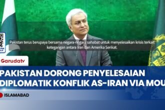 Cegah Eskalasi Memanas, Pakistan Dorong Penyelesaian Diplomatik Konflik AS-Iran via MoU Islamabad