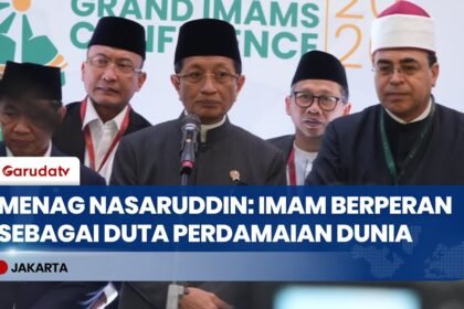 Buka Konferensi Imam Besar Internasional, Menag Nasaruddin Tegaskan Masjid Harus Jadi Rumah Aman