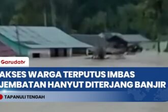 Tanggul Kembali Jebol, Ratusan Rumah di Tapanuli Tengah Terendam Banjir Setinggi Satu Meter