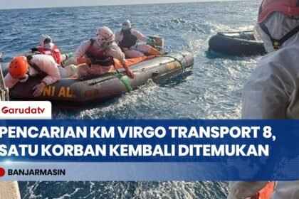 Satu Korban KM Virgo Transport 8 Kembali Ditemukan Penyelam di Perairan Laut Jawa