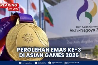 BREAKING NEWS: Perolehan Emas ke-3 di Asian Games 2026