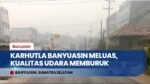 Kabut Asap Karhutla Makin Pekat di Banyuasin, Jarak Pandang & Kualitas Udara Memburuk!