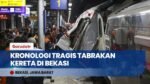 Kronologi Tabrakan KA Argo Bromo Anggrek vs KRL di Stasiun Bekasi Timur: Gerbong Belakang Hancur!