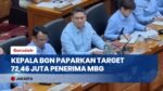 Kelola Pagu Rp240 Triliun, Program MBG 2027 Ditargetkan Jangkau 72,46 Juta Penerima di Seluruh RI