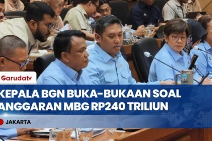 Alokasi Anggaran Makan Bergizi Gratis 2027 Tembus Rp240 Triliun, BGN Jelaskan Rincian Pengelolaannya