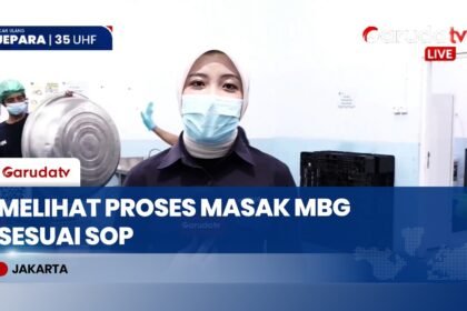 Melihat Langsung Dapur SPPG Harapan Mulya 1: Proses Memasak MBG Sesuai SOP & Pengecekan Suhu