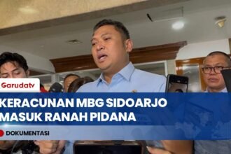 Kasus Keracunan MBG Sidoarjo Berpotensi Pidana, Kepala BGN: Sudah Naik Tahap Penyidikan