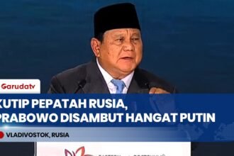 Presiden Prabowo Kutip Pepatah Rusia 'Odin v Pole Ne Voin' & Filosofi Gotong Royong