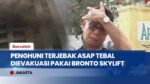 Kebakaran Apartemen Pavilion Tanah Abang: Petugas Kerahkan 3 Skylift Evakuasi Penghuni