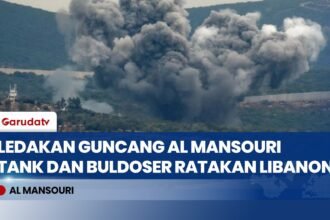 Serangan Udara dan Artileri Israel Hancurkan Permukiman di Al Mansouri Libanon Selatan