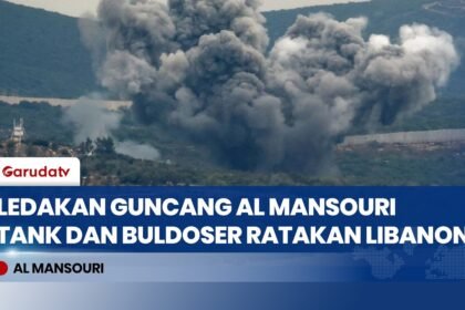 Serangan Udara dan Artileri Israel Hancurkan Permukiman di Al Mansouri Libanon Selatan