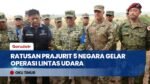 Kuasai Langit Baturaja, Aksi Terjun Payung Gabungan 5 Negara Pukau Super Garuda Shield 2026