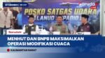 Tekan Asap Karhutla Kalbar, Menhut Raja Juli Antoni Maksimalkan Operasi Modifikasi Cuaca