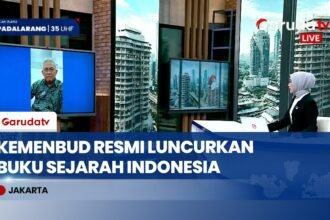 Kemenbud Luncurkan 5 Jilid Pertama Buku Sejarah Indonesia, Libatkan 123 Sejarawan