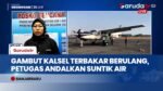 Lawan Bara Api Tersembunyi di Gambut Kalsel, Tim Gabungan Menerobos Perut Bumi Pakai 'Suntik Air'