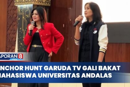 Garuda TV Gelar Anchor Hunt di Unand, Ajang Mahasiswa Jajal Jadi Pembawa Berita | LAPORAN 8 UPDATE