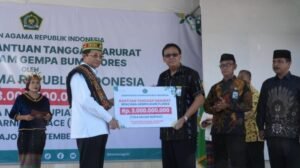 Kemenag Salurkan Rp3 Miliar untuk Pemulihan Gempa Flores (Foto: Kemenag)