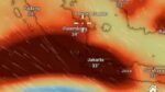 Peta Satelit Sebaran SO2 Gunung Anak Krakatau, Apakah Berbahaya bagi Paru-Paru? Cek Faktanya