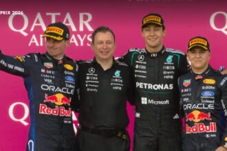 Hasil Lengkap F1 GP Azerbaijan, Russell Menang Dramatis dari Pole, Duo Red Bull Podium 2-3