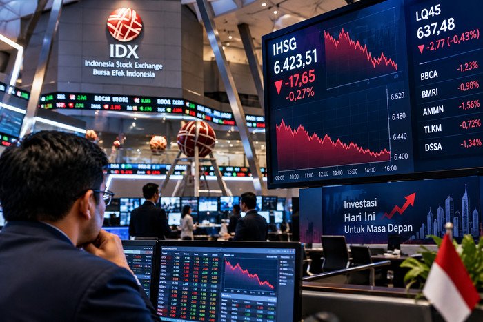 Pergerakan indeks saham di Bursa Efek Indonesia menjadi perhatian investor di tengah pelemahan IHSG dan penantian keputusan Bank Indonesia.