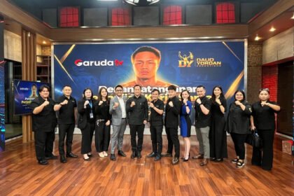Garuda TV dan Daud Yordan Promotions resmi menjalin kerja sama pengelolaan dan komersialisasi program 'Daud Yordan Back to Champion'.